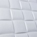 Самоклеюча декоративна 3D панель біла ромби 700x700x8мм