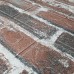 Самоклеющаяся декоративная 3D панель под красный екатеринославский кирпич в рулоне 3080x700x3мм